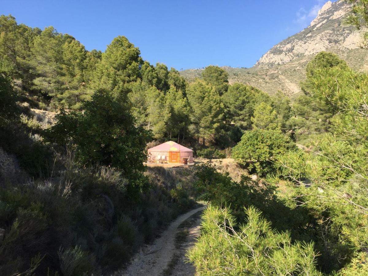 Hotel La Yurta Naranja Finestrat Esterno foto