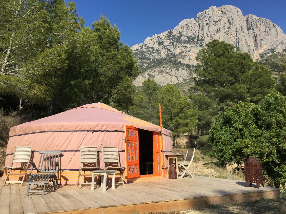 Hotel La Yurta Naranja Finestrat Esterno foto